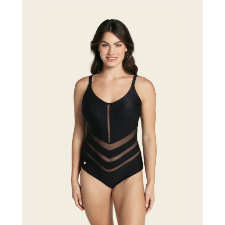 BAÑADOR LEONISA   19A125   Color: Black   700
