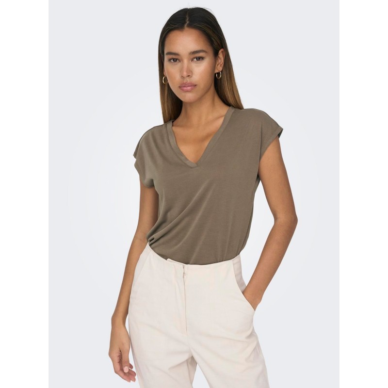 TOP CUELLO V ONLFREE