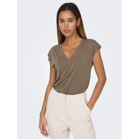 TOP CUELLO V ONLFREE