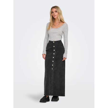 FALDA LARGA DENIM ONLKITA