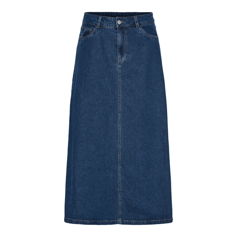FALDA DENIM MIDI PCABBI